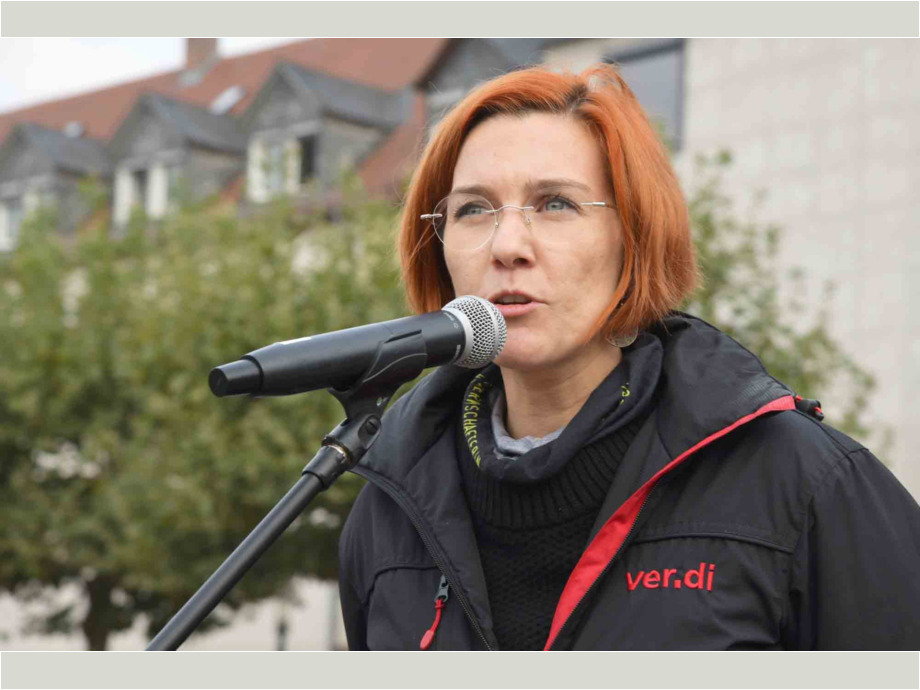 2020-10-01 Tarifrunde TV OeD - Streikfrühstück auf dem Marktplatz in Hanau 2020-10-01 Tarifrunde TV OeD - Streikfrühstück auf dem Marktplatz in Hanau