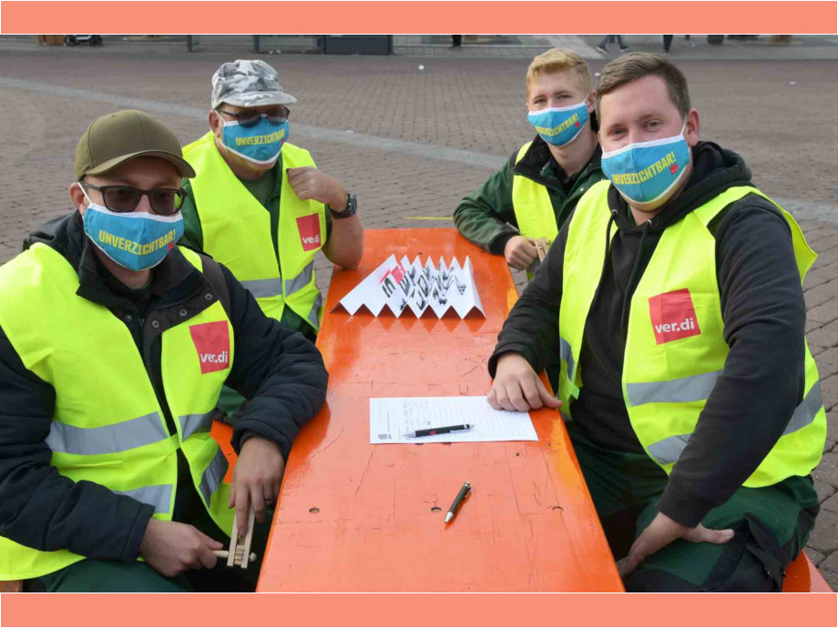 2020-10-01 Tarifrunde TV OeD - Streikfrühstück auf dem Marktplatz in Hanau 2020-10-01 Tarifrunde TV OeD - Streikfrühstück auf dem Marktplatz in Hanau