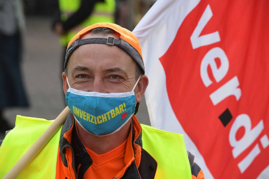 2020-10-01 Tarifrunde TV OeD - Streikfrühstück auf dem Marktplatz in Hanau 2020-10-01 Tarifrunde TV OeD - Streikfrühstück auf dem Marktplatz in Hanau
