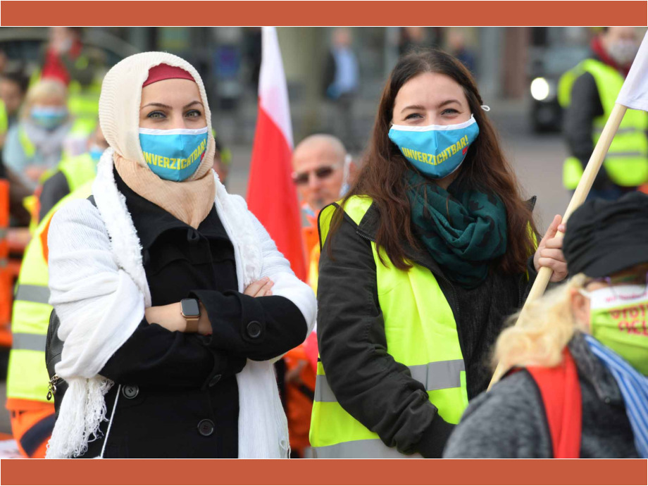 2020-10-01 Tarifrunde TV OeD - Streikfrühstück auf dem Marktplatz in Hanau 2020-10-01 Tarifrunde TV OeD - Streikfrühstück auf dem Marktplatz in Hanau