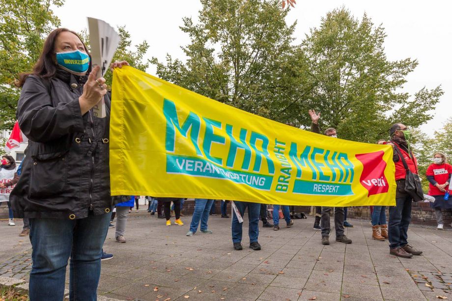 ver.di macht Druck - Mehr Verantwortung braucht mehr Respekt ver.di macht Druck - Mehr Verantwortung braucht mehr Respekt