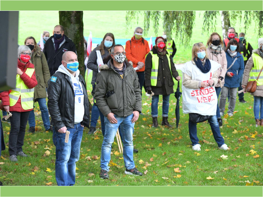 Wir sind es wert - Warnstreik auch in Gelnhausen/Main-Kinzig-Kreis