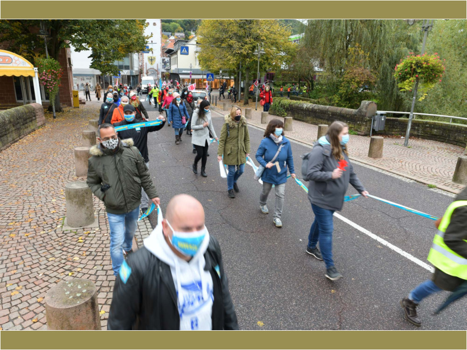 Wir sind es wert - Warnstreik auch in Gelnhausen/Main-Kinzig-Kreis