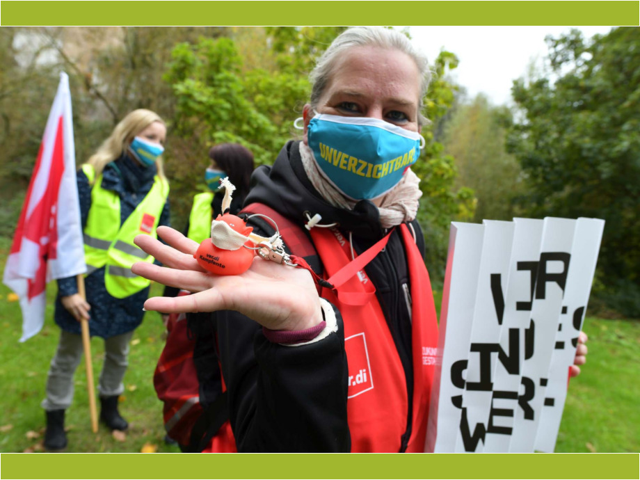 Wir sind es wert - Warnstreik auch in Gelnhausen/Main-Kinzig-Kreis