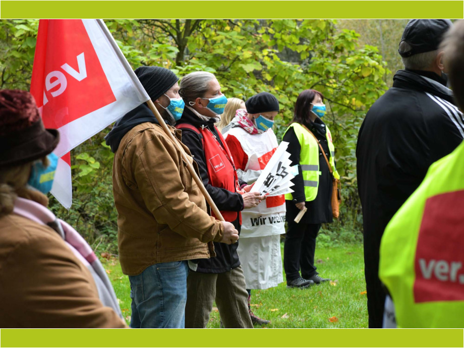Wir sind es wert - Warnstreik auch in Gelnhausen/Main-Kinzig-Kreis