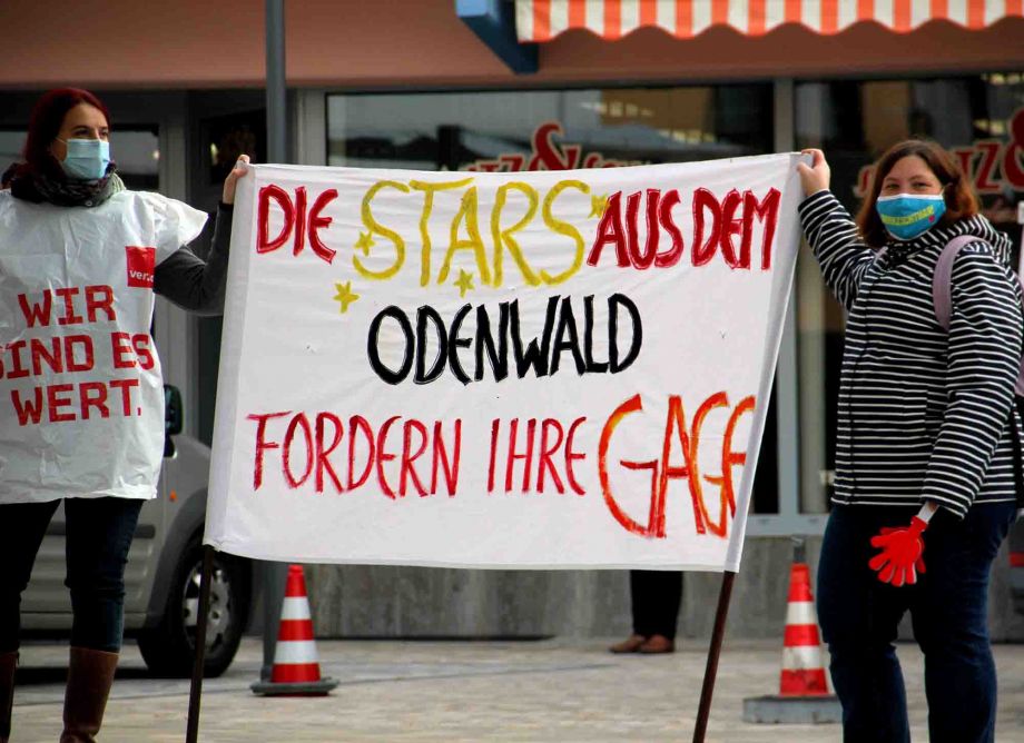 Die Stars aus dem Odenwald fordern ihre Gage - Warnstreik am 20. Oktober in Erbach/Odenwald Die Stars aus dem Odenwald fordern ihre Gage - Warnstreik am 20. Oktober in Erbach/Odenwald