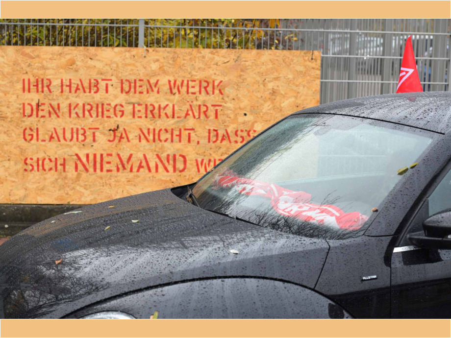 Warnstreik und Autocorsoam 19. November 2020 für den Erhalt der Arbeitsplätze bei Hitachi ABB Power Grids in Hanau-Großauheim Warnstreik und Autocorsoam 19. November 2020 für den Erhalt der Arbeitsplätze bei Hitachi ABB Power Grids in Hanau-Großauheim
