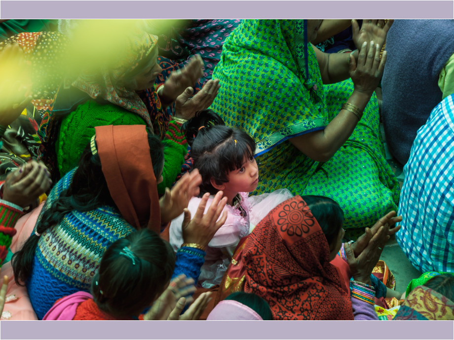 Puja in Gaurikund - Indien