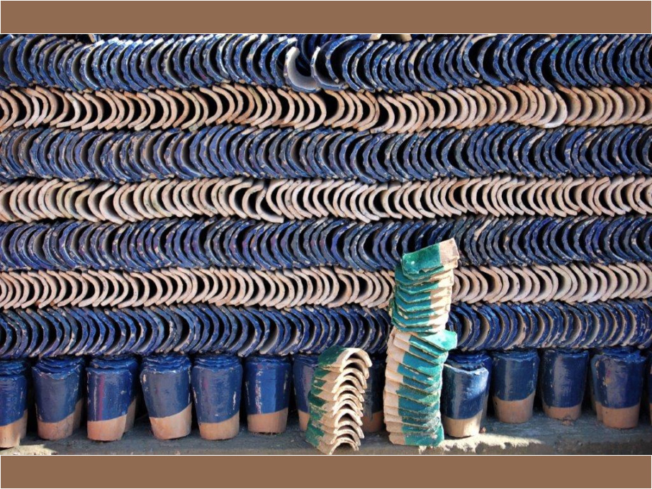 Tonziegel in Marokko Tonziegel in Marokko