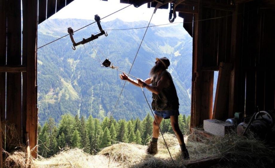 Seilwinde für Heu Seilwinde für Heu