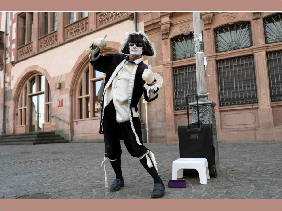 Gaukler auf dem Römerbeg Frankfurt Gaukler auf dem Römerbeg Frankfurt