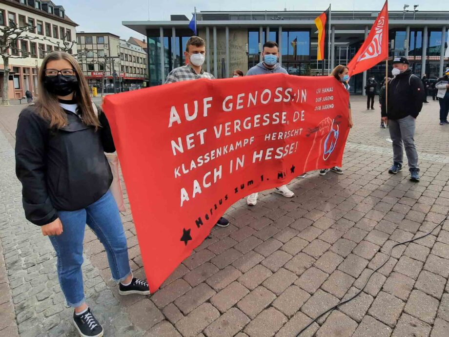 1. Mai 2021 - Maifeier des DGB in Hanau