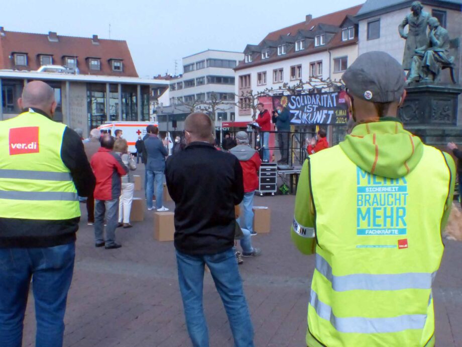 1. Mai 2021 - Maifeier des DGB in Hanau