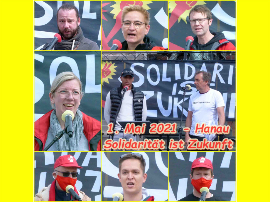 1. Mai 2021 - Maifeier des DGB in Hanau