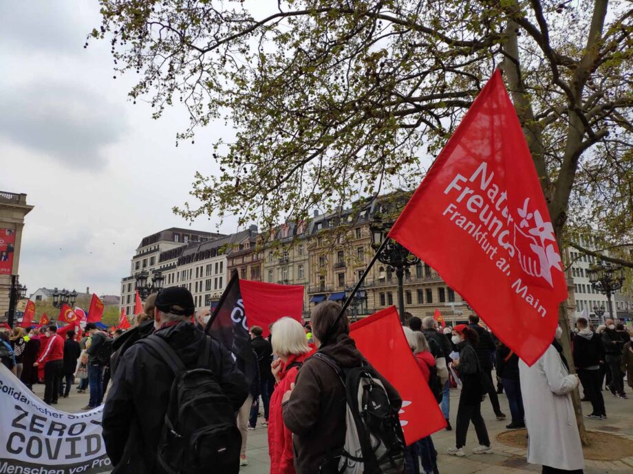 1. Mai 2021 - Maifeier des DGB in Frankfurt