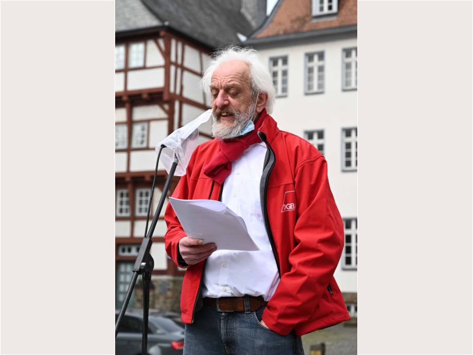 1. Mai 2021 - Maifeier des DGB in Giessen
