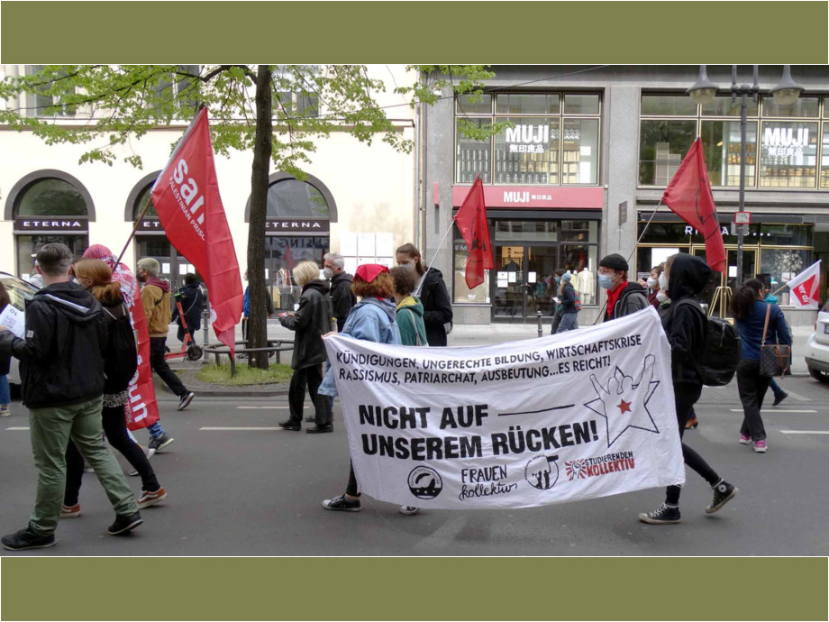 1. Mai 2021 - Maifeier des DGB in Frankfurt