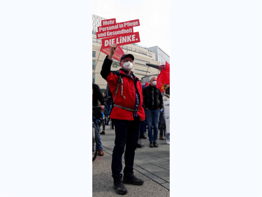 1. Mai 2021 - Maifeier des DGB in Frankfurt
