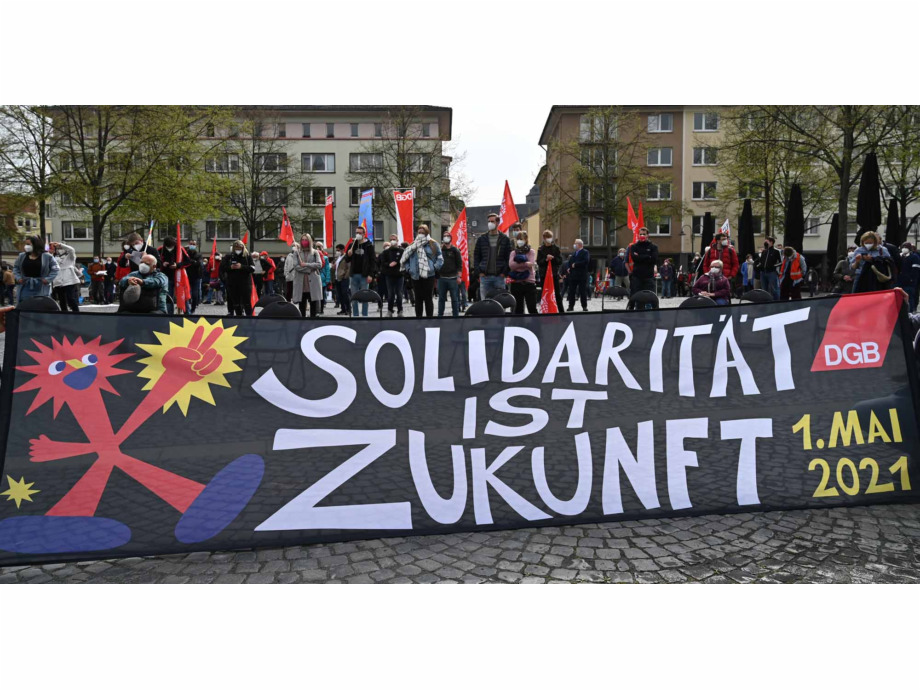 1. Mai 2021 - Maifeier des DGB in Giessen