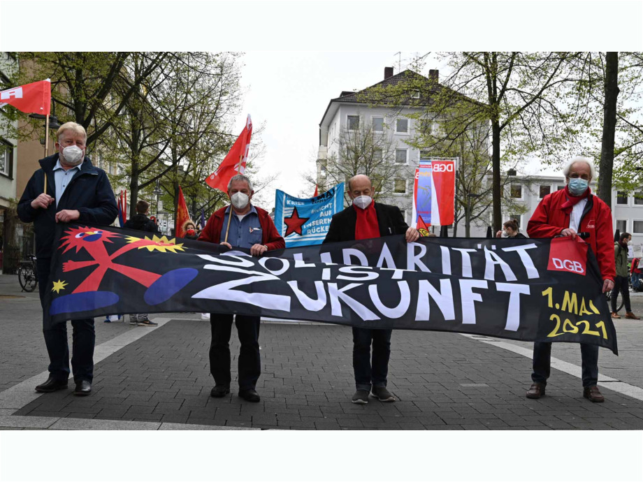1. Mai 2021 - Maifeier des DGB in Giessen