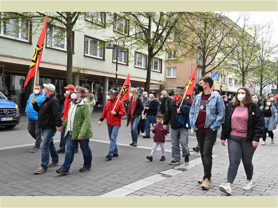 1. Mai 2021 - Maifeier des DGB in Giessen