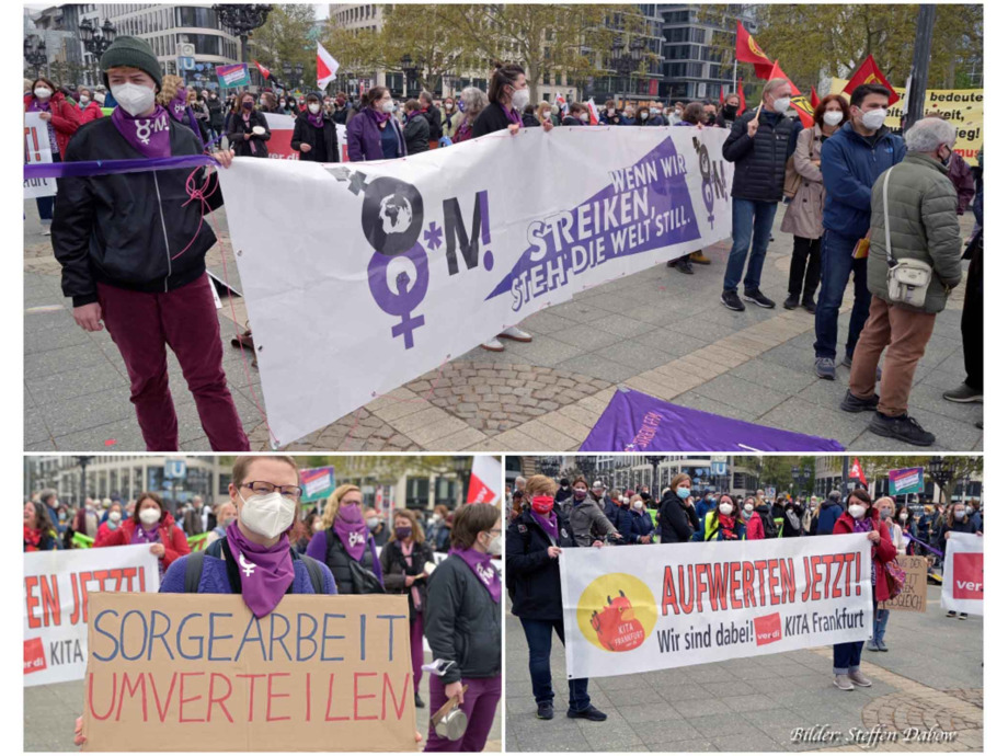 1. Mai 2021 - Maifeier des DGB in Frankfurt