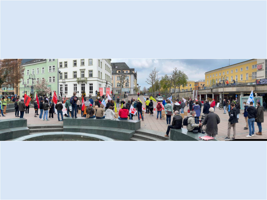 1. Mai 2021 - Maifeier des DGB in Fulda