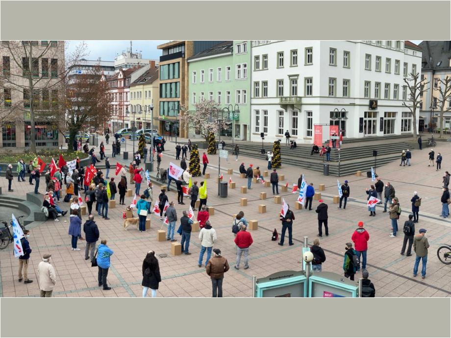 1. Mai 2021 - Maifeier des DGB in Fulda