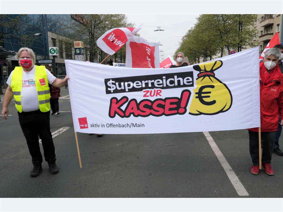 1. Mai 2021 - Maifeier des DGB in Offenbach