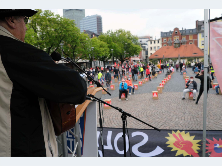 1. Mai 2021 - Maifeier des DGB in Offenbach