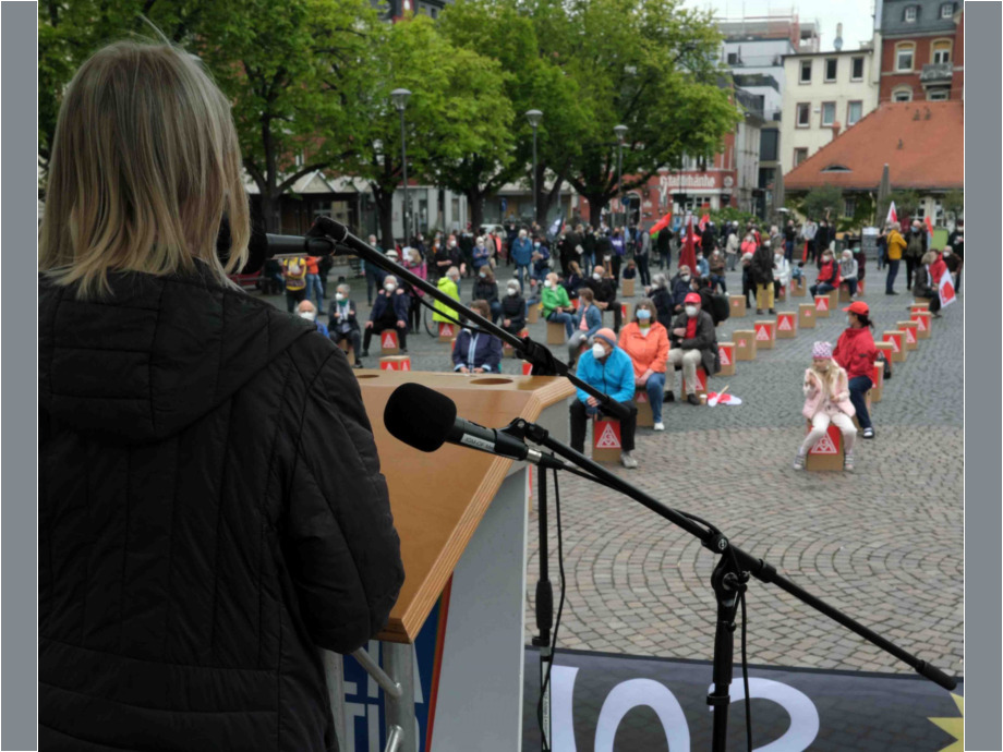 1. Mai 2021 - Maifeier des DGB in Offenbach