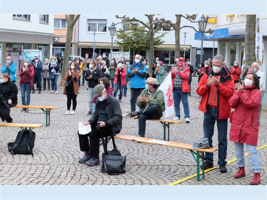 1. Mai 2021 - Maifeier des DGB in Groß-Gerau