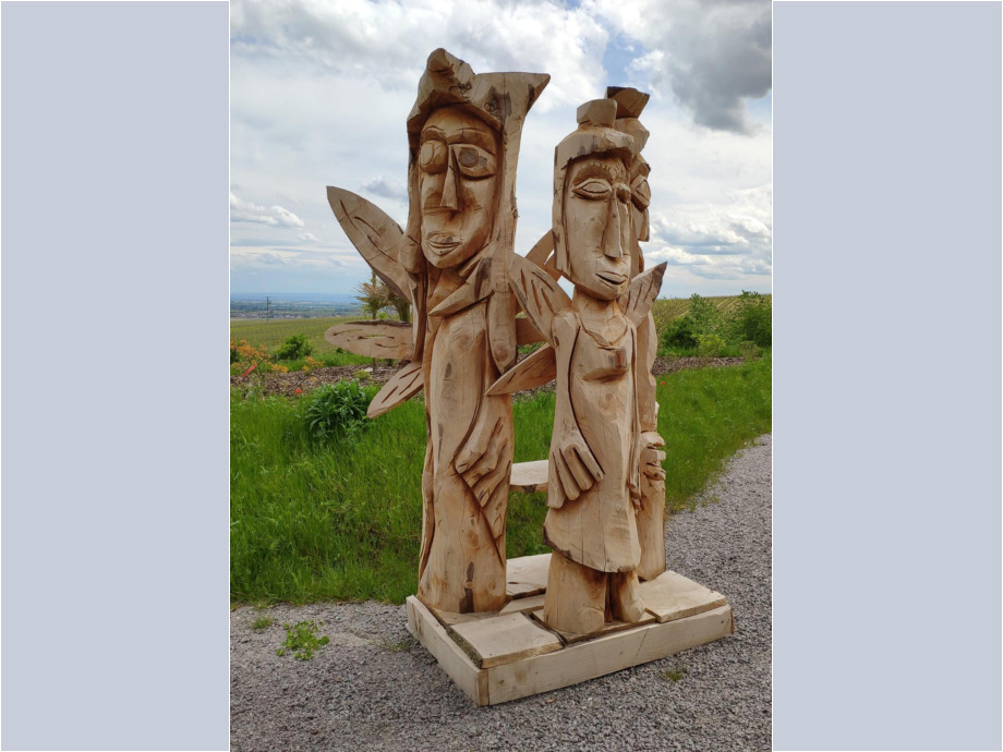 Polnische Kettensägeengel mit Pfalzblick