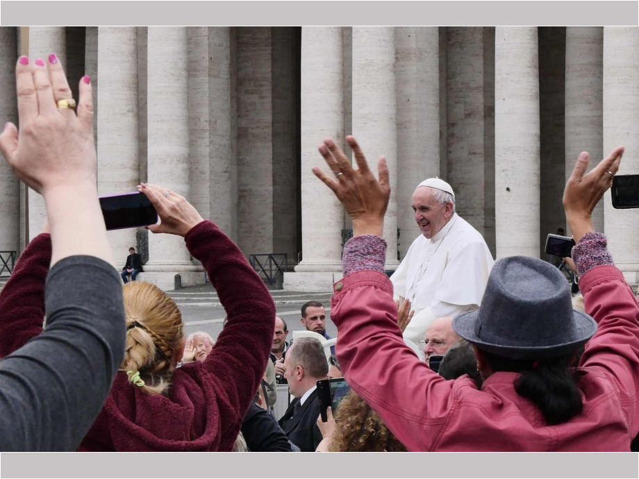 Besuch beim Papst in Rom
