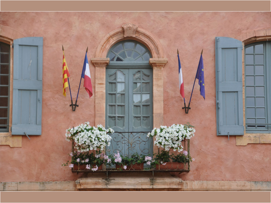 Balkon am Rathaus, Roussillon Balkon am Rathaus, Roussillon