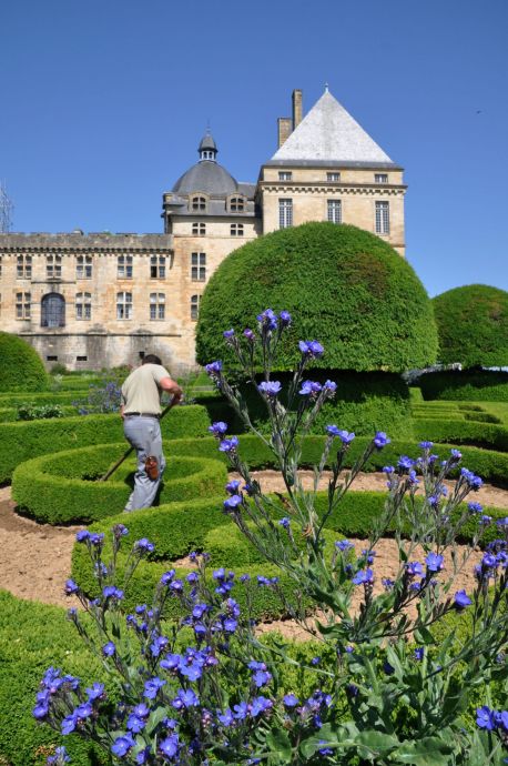 Schloß im Perigord, Frankreich