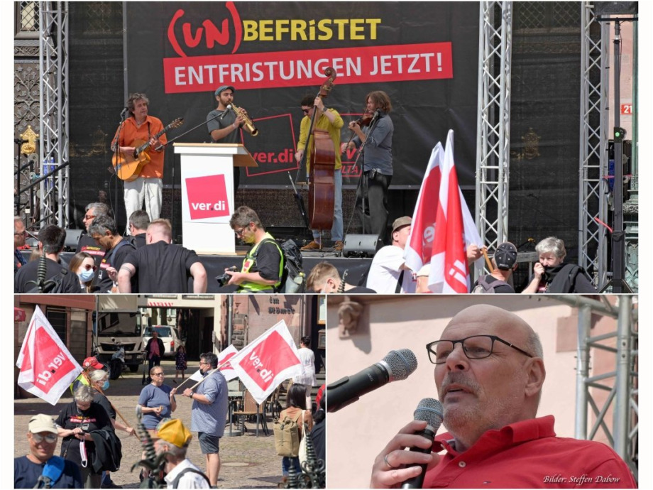 Redner Jürgen Bothner, verdi Hessen