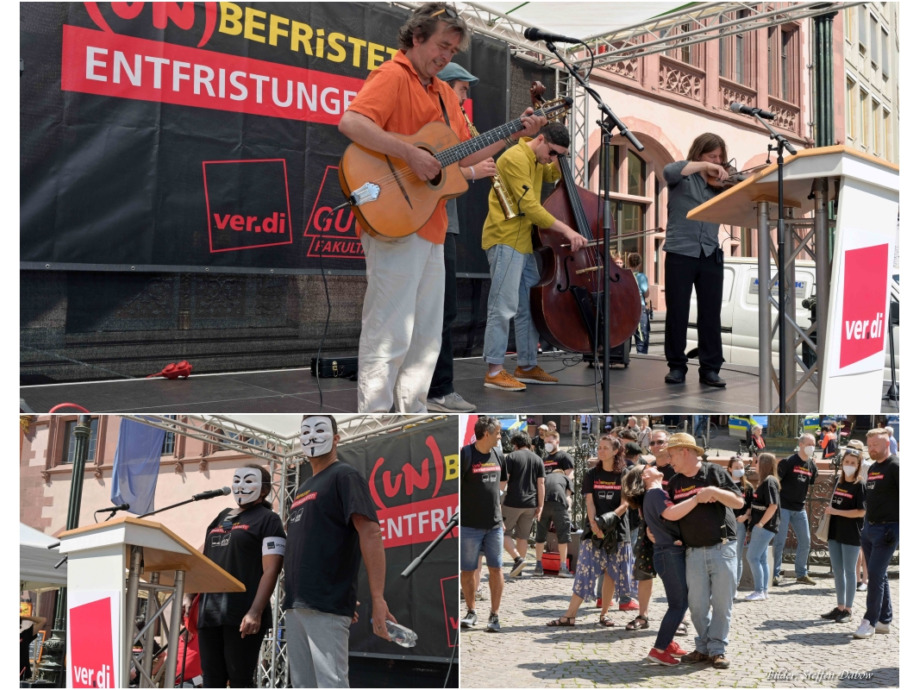 Mit Musik und Tanz!