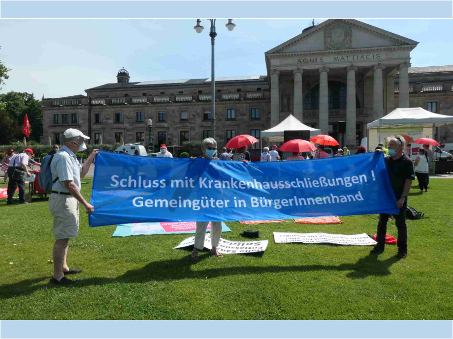Krankenhäuser zurück in die öffentliche Hand!