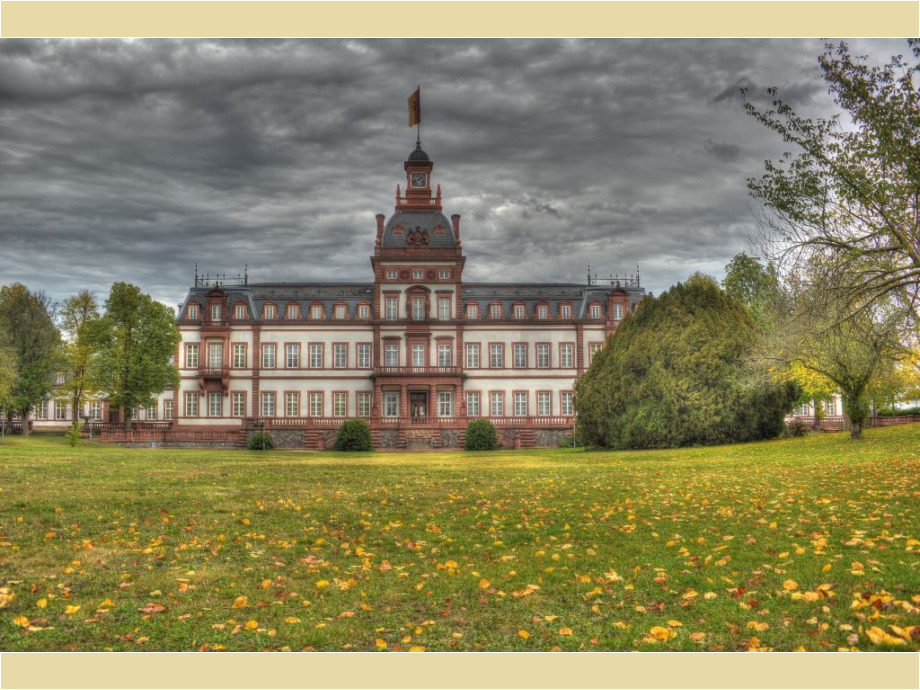 Schloss Philippsruhe – Schlecht Wetter droht