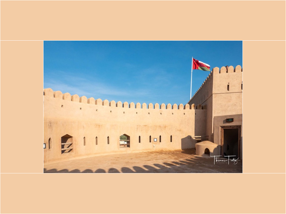 Alte Burgfestung in Oman