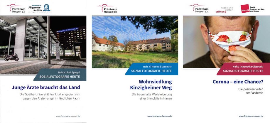 Sozialfotografie heute - Titelblätter Hefte 1-3 Sozialfotografie heute - Titelblätter Hefte 1-3