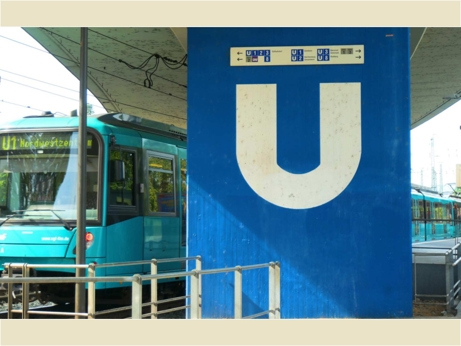 U wie U-Bahn