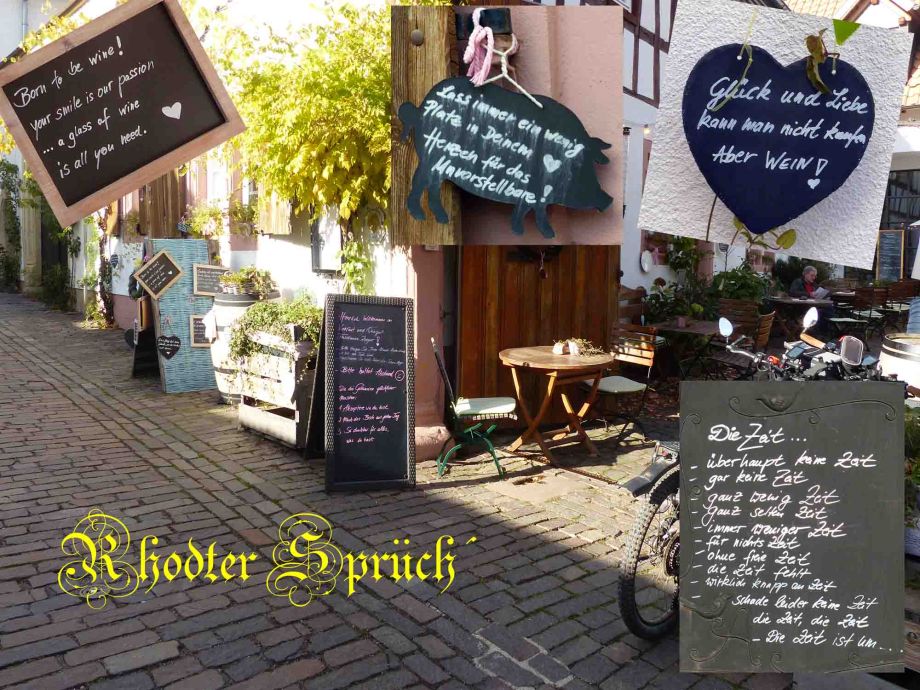 eine kleine auswahl von Sinnsprüchen, die an vielen Häusern hängen eine kleine auswahl von Sinnsprüchen, die an vielen Häusern hängen