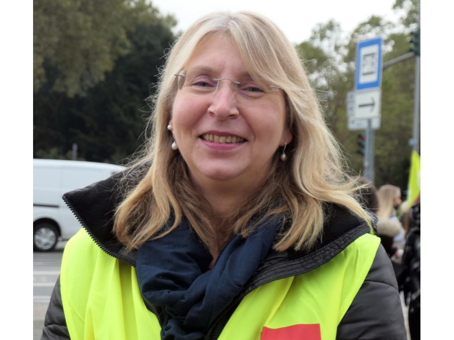 Daniela Suttner, Landesfachbereichsleiterin Bund und Länder, ver.di Landesbezirk Hessen