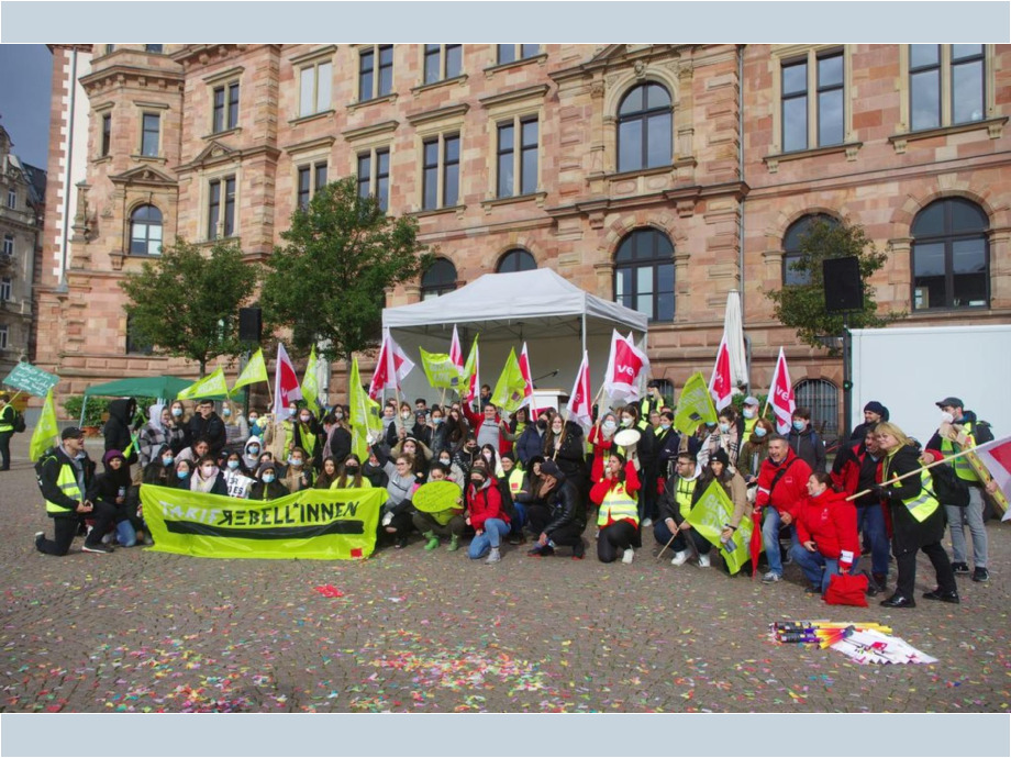 Bunt und fröhlich in Wiesbaden