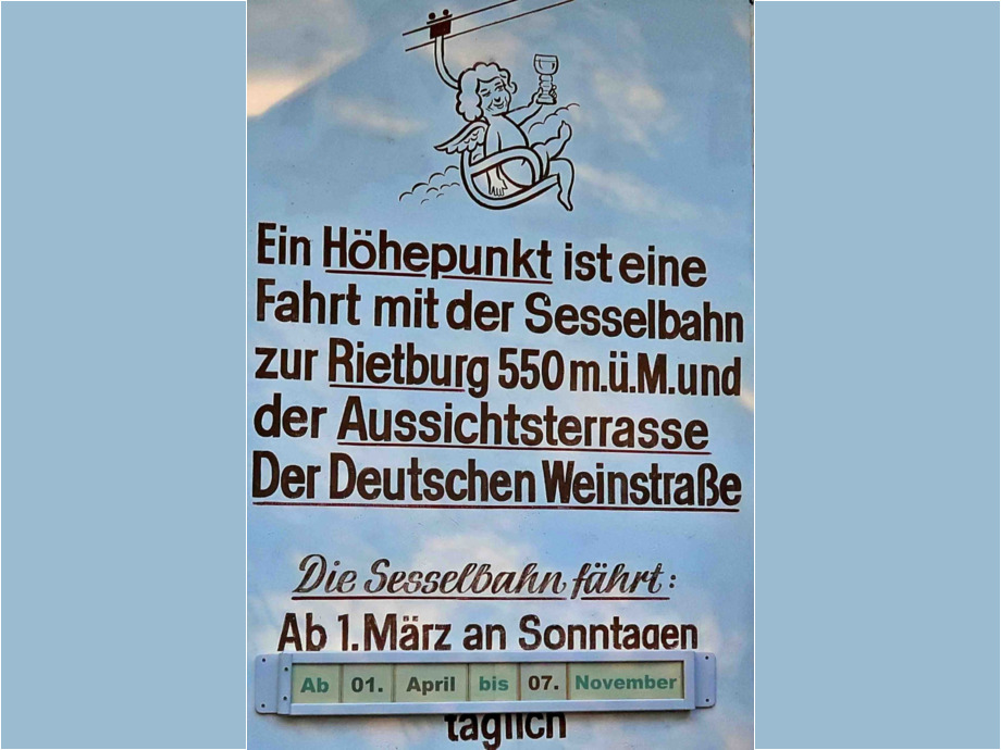 Mit Bacchus wollen wir hoch zur Rietburg Mit Bacchus wollen wir hoch zur Rietburg