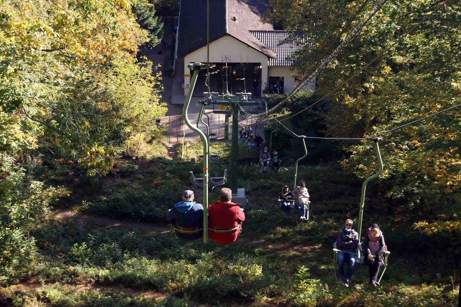 Gleich ist die Talstation erreicht Gleich ist die Talstation erreicht