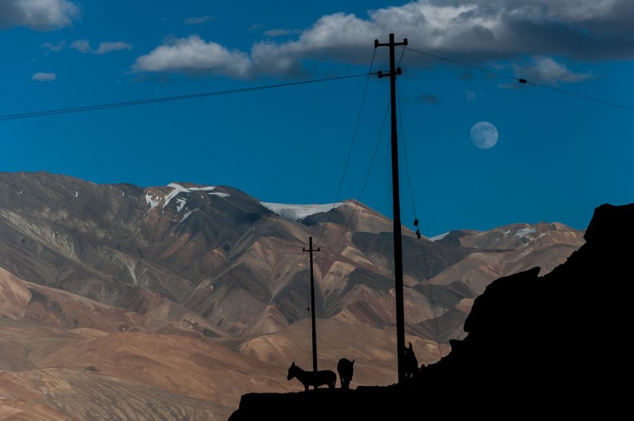 Abendstimmung am Tso Moriri in Ladakh