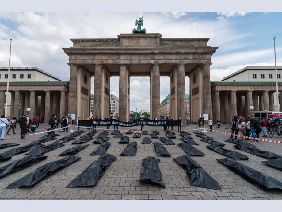 Gegen die vorherrschende Flüchtlingspolititk Gegen die vorherrschende Flüchtlingspolititk